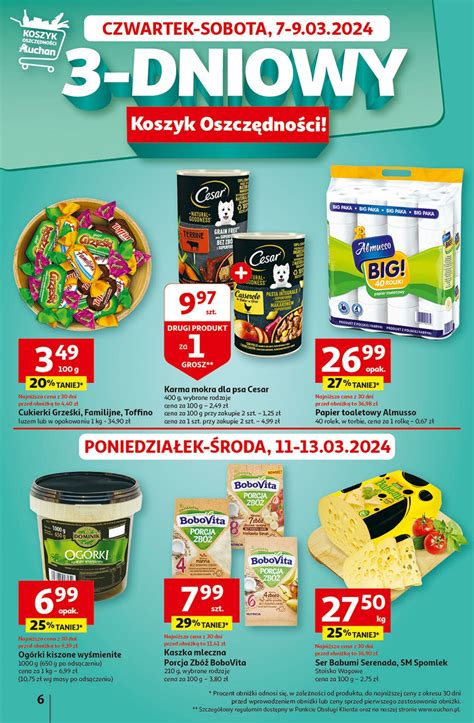 Auchan Gazetka Promocyjna Dzie Kobiet Wa Na Od Do