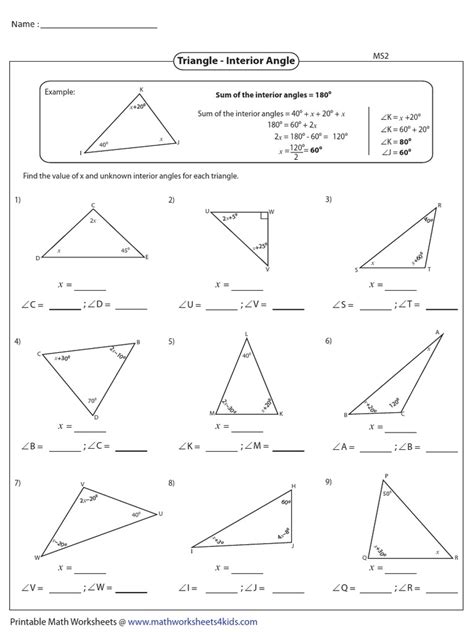 Interior Angles 2 | PDF | Elementary Mathematics | Polytopes