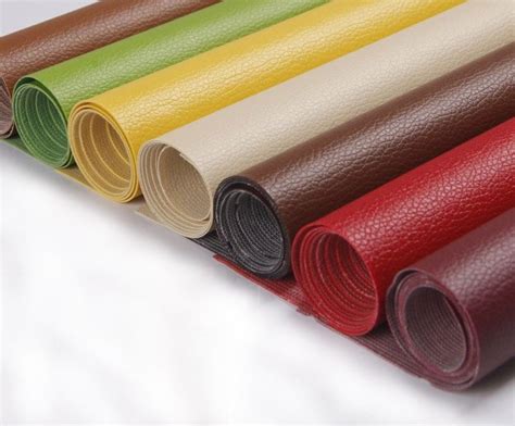 Self Adhesive Leather Fabric Faux Leather Fabric Artificial Leather Thick Fabric Diy Cloth