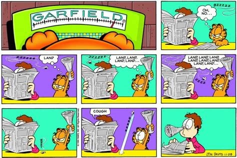 The Garfield Daily Comic Strip for November 29th, 1998 | Comics, Garfield and odie, Garfield cartoon