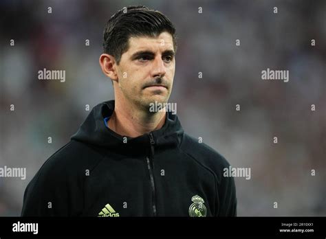 Madrid Spain May 9 2023 Thibaut Courtois Of Real Madrid During The