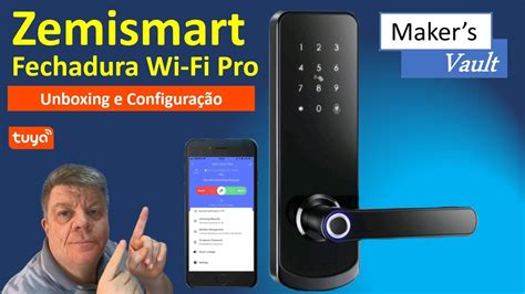 Zemismart Fechadura Inteligente Wi Fi Pro Padrão Tuya Funciona