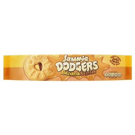 Jammie Dodgers Banana And Toffee 6x140g Uk Grocery