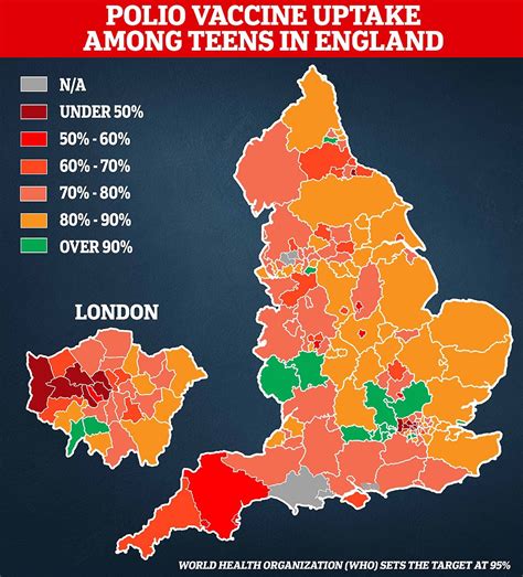 Polio Outbreak Uk Just A Third Of Teens In Some Parts Of London Have