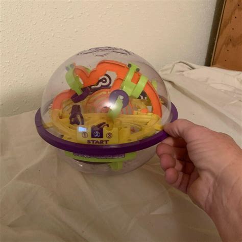 The Original PERPLEXUS 3D Maze Game Sphere Brain Teaser Puzzle Flip ...