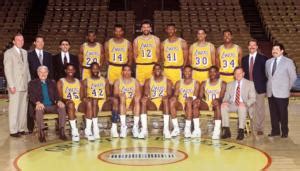 1990-91 Los Angeles Lakers Roster, Stats, Schedule And Results