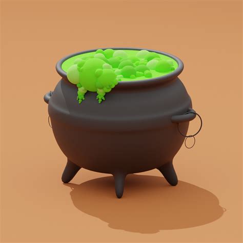 Artstation Spooky Cauldron