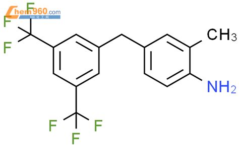 916975 21 8 Benzenamine 4 3 5 Bis Trifluoromethyl Phenyl Methyl 2