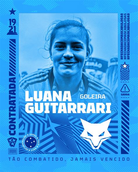 Cruzeiro Feminino 🦊 On Twitter Luana Guitarrari Está