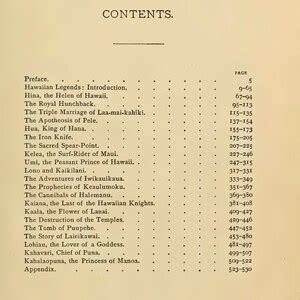 HAWAII MYTHS LEGENDS the Myths and Legends of Hawaii, Vintage Book 1888 ...