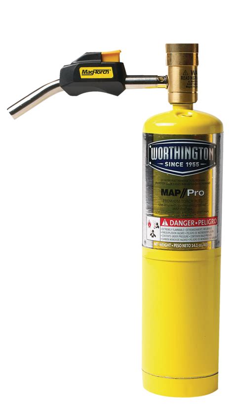 Mag Torch® 418255 Worthington Self Lighting Torch And Cylinder 400 G