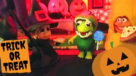 Muppet Babies Halloween Adventure W Trick Or Treat And Pizza Party Youtube