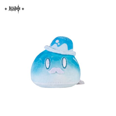 Genshin Impact Slime Sweets Party Squishy Plush Hydro Slime Pudding Critical Hit