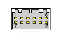 Hyundai Azera Grandeur 2012 2016 10 channel amplifier распиновка и