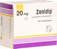 Zanidip Filmtabletten Mg St Ck In Der Adler Apotheke