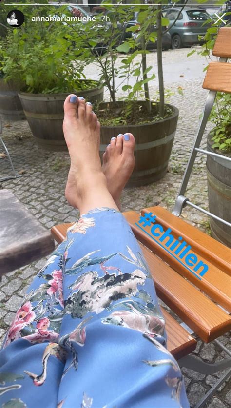 Anna Maria Mühes Feet