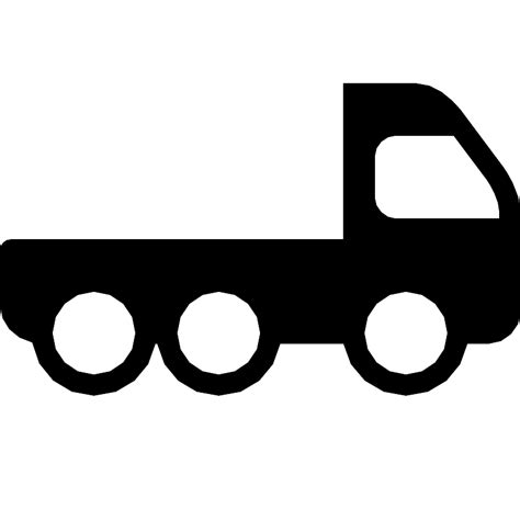 Truck Semi Trailer Vector Svg Icon Svg Repo