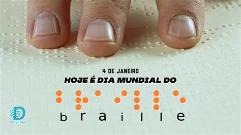 Hoje é Dia Mundial Do Braille