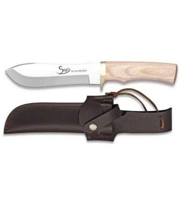 Cuchillo De Caza Madera Steel Por