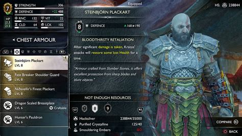 God Of War Ragnarok Best Armor Sets For The Early Mid And Late Game