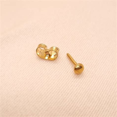 24k Gold Earrings - Etsy