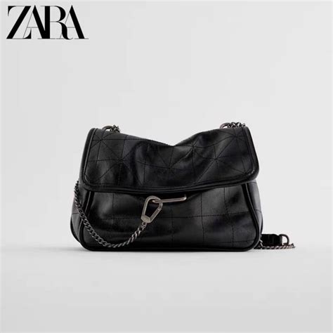 Saco De Funda Zara Macio Mulher Corrente Grande Capacidade Ombro