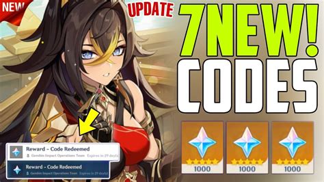 ⚠️finally New⚠️genshin Impact Redeem Codes 2024 Genshin Impact Codes 2024 Genshin Code