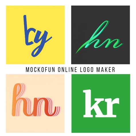 Two Letter Logos - MockoFUN