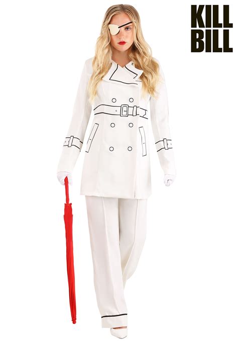 Kill Bill Elle Driver Trench Coat Costume for Women