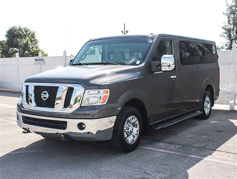 Used Nissan Nv Sl Passenger Van For Sale In Miami