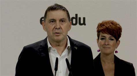 Otegi no prevé presentarse como candidato de EH Bildu como lehendakari