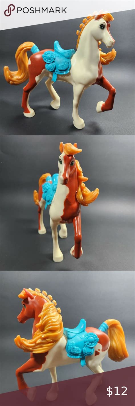 Winners Stable Toy Horse Penny With Saddle Plastic 3 Color Herd Leader