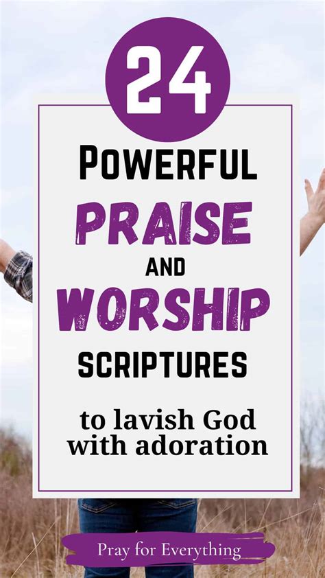 24 Powerful Praise and Worship Scriptures