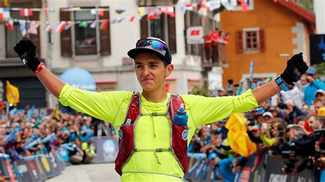 Xavier Thévenard survole l Ultra Trail du Mont Blanc Euronews