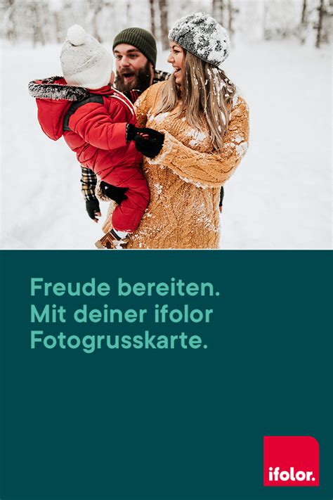 Bereite Deinen Liebsten Eine Freude Mit Einer Ifolor Fotogrusskarte