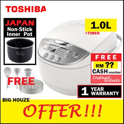 Toshiba L Digital Rice Cooker L Rc Dh Nmy With Layer Thick