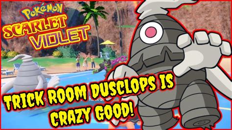 Dusclops New BEST Trick Room Setter Pokemon Scarlet Violet VGC Reg E