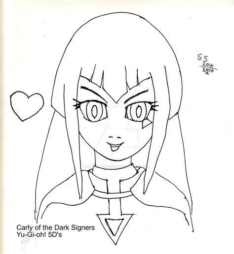 Dark Signer Carly Yugioh 5ds By Sharm Star20k On Deviantart