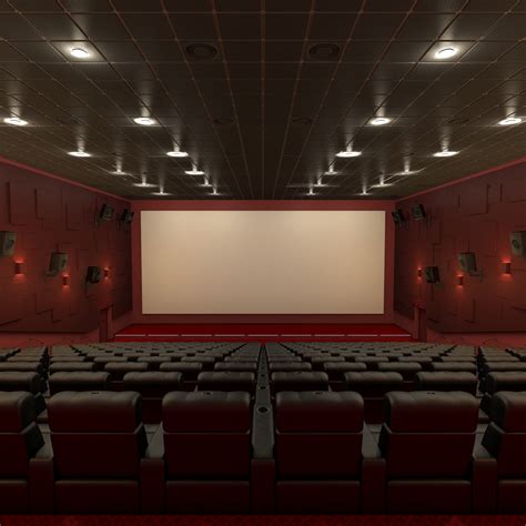 3D model movie theater - TurboSquid 1226876