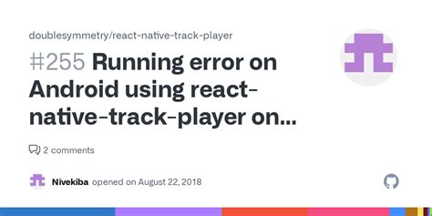 Running Error On Android Using React Native Track Player On React