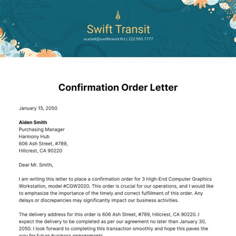 Free Bank Confirmation Letter Template Edit Online And Download