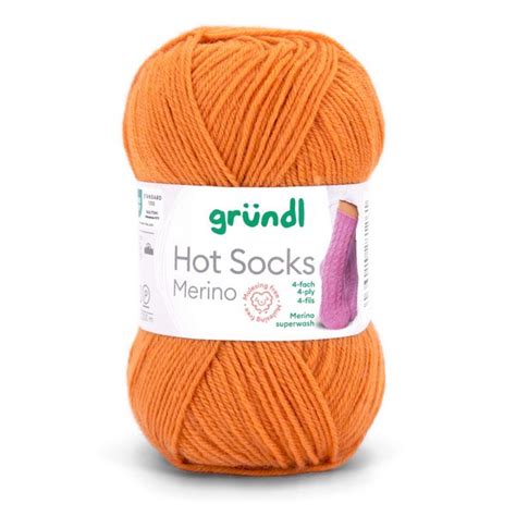 włóczka skarpetkowa z wełny merino Gründl Hot Socks Merino g Woolloop