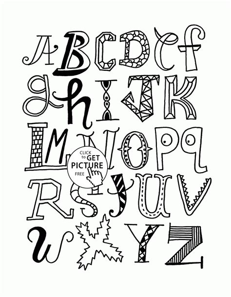 Doodle Draw Letters