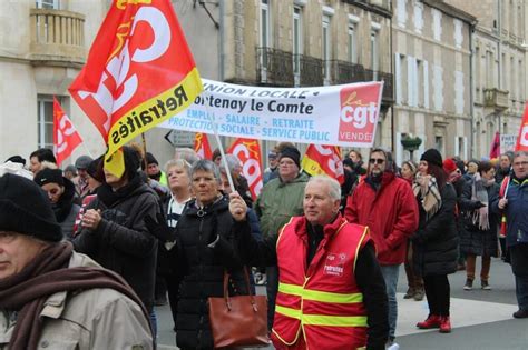 Réforme des retraites À Fontenay le Comte une mobilisation d