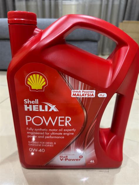 Shell Helix Oil V Power Ow Auto Accessories On Carousell