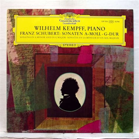 Schubert Piano Sonatas By Wilhelm Kempff Lp With Elyseeclassic Ref