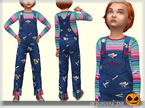 The Sims Resource Jumpsuit Chucky