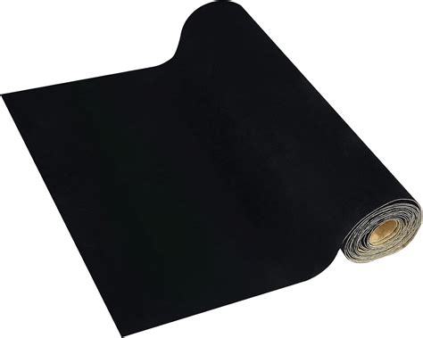 Benecreat X Black Self Adhesive Velvet Flocking Sheet Velvet