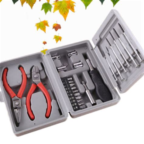 24 stücke Haushalt Tool Kit Hause Reparatur Handwerkzeug Kit