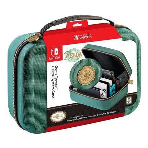 RDS Industries Nintendo Switch Game Traveller Deluxe System Case Zelda